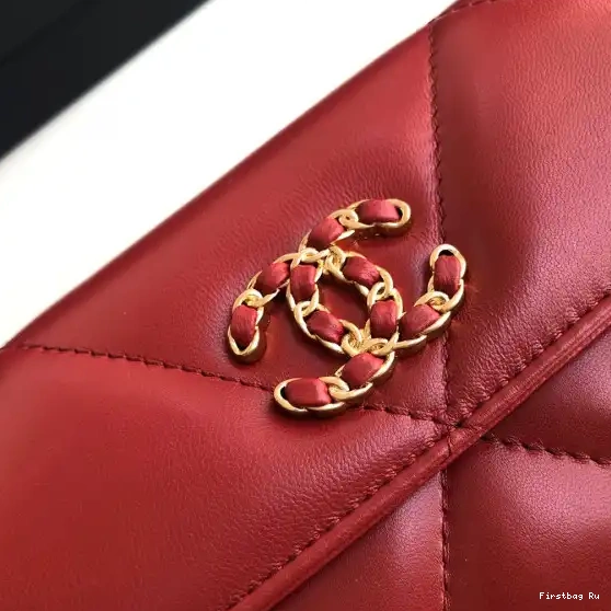 First Bag Ru CHANEL WALLET 19 LONG FLAP 0627